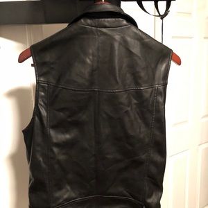 Faux Leather Vest